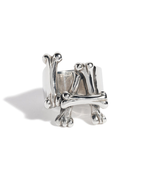 L.A Bones Ring – The Great Frog London