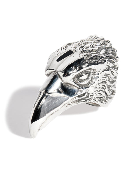 Large Eagle Head Ring – The Great Frog London