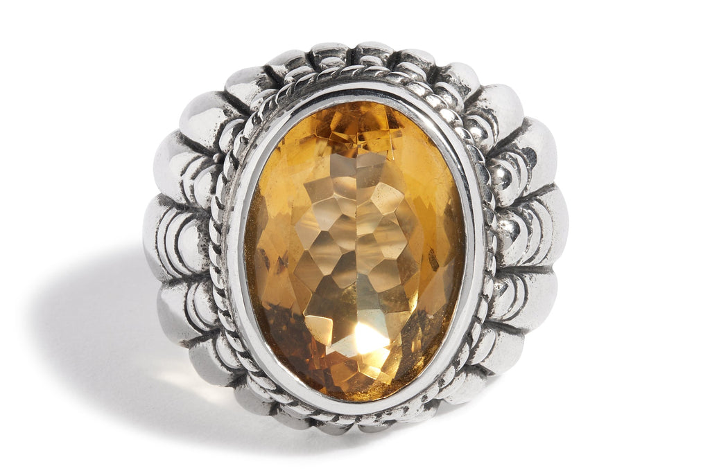 Large Feather Setting Ring
