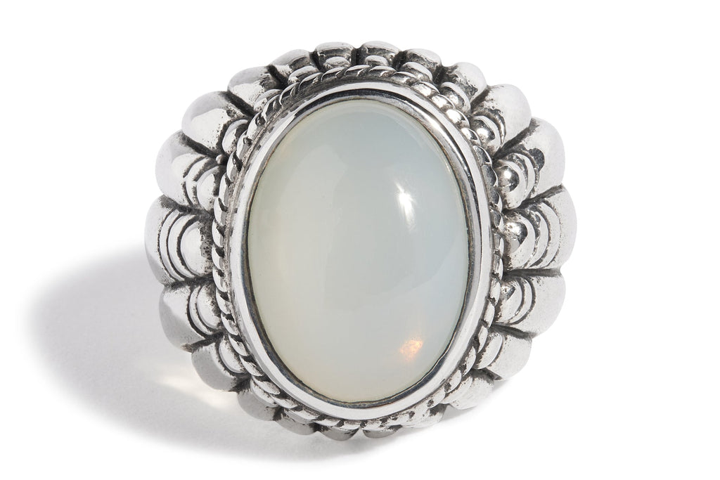 Large Feather Setting Ring