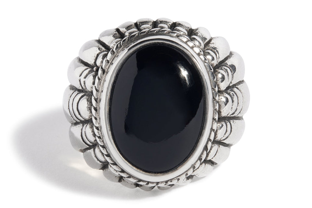 Large Feather Setting Ring