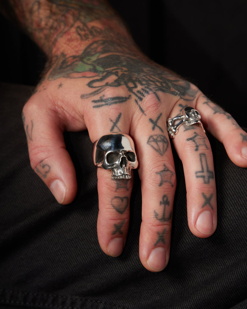 Jawless Anatomical Skull Ring
