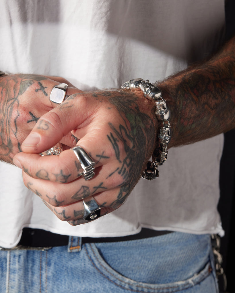 Large Skull Bracelet