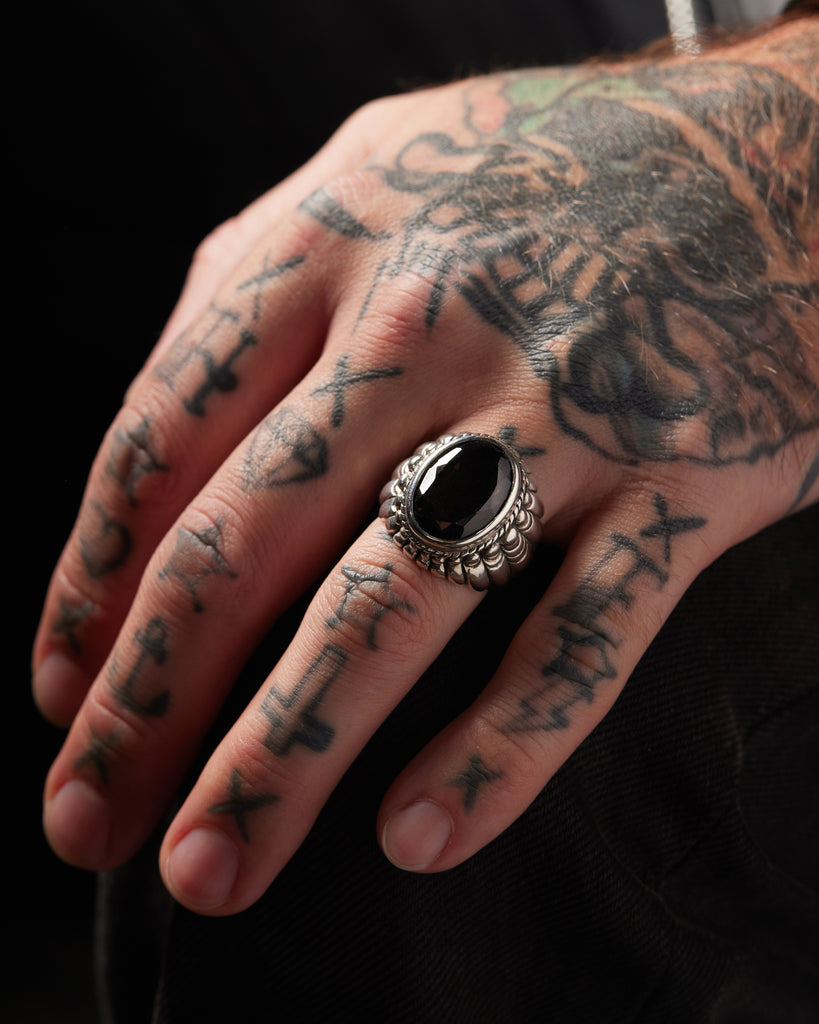 Large Feather Setting Ring