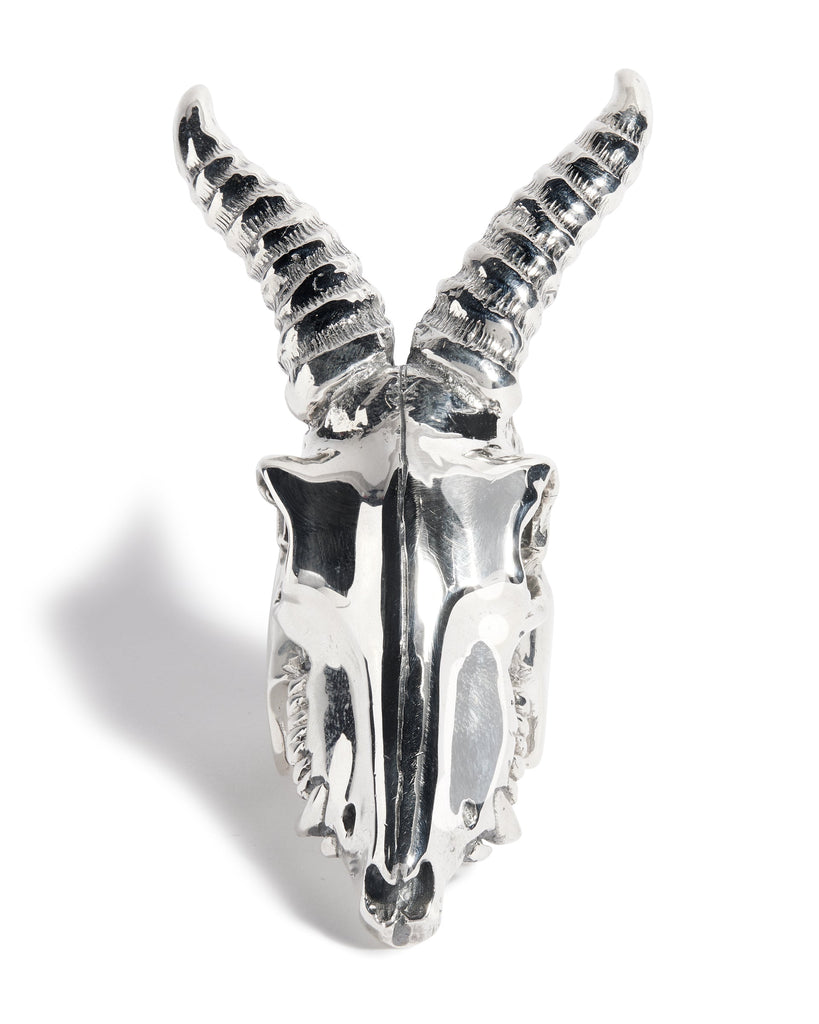 Large Kudu Skull Ring