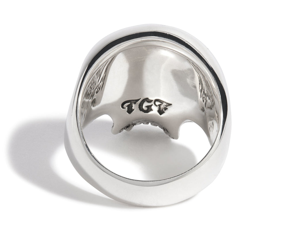 Medium Evil Skull Ring
