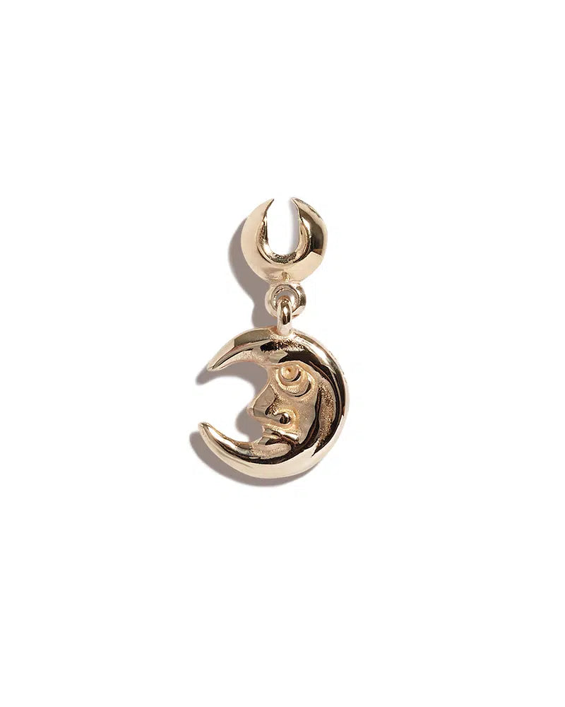 Solid 9ct Gold Sammi Moon Charm