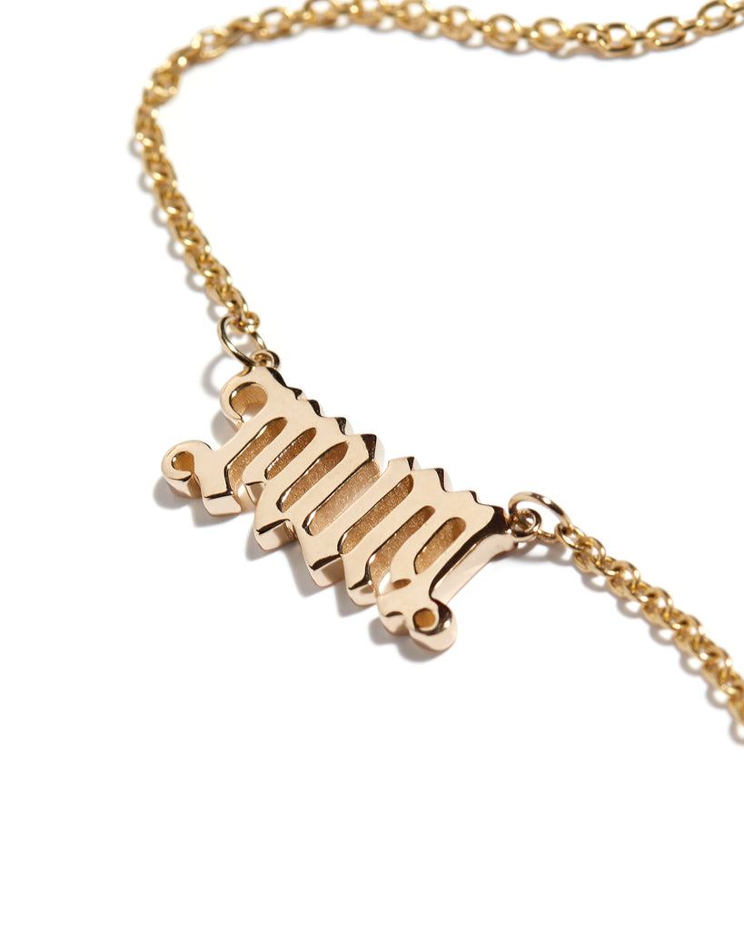 9ct Gold Mum Pendant