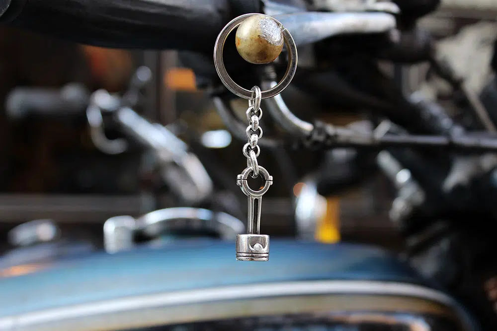Piston Key Ring