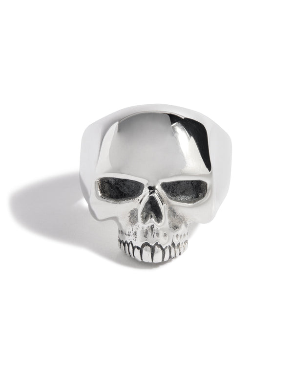 New Skool Skull Ring