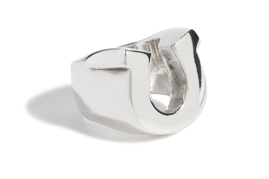 Plain Horseshoe Ring