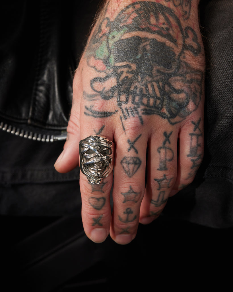 Iron Maiden 'Powerslave Eddie' Ring