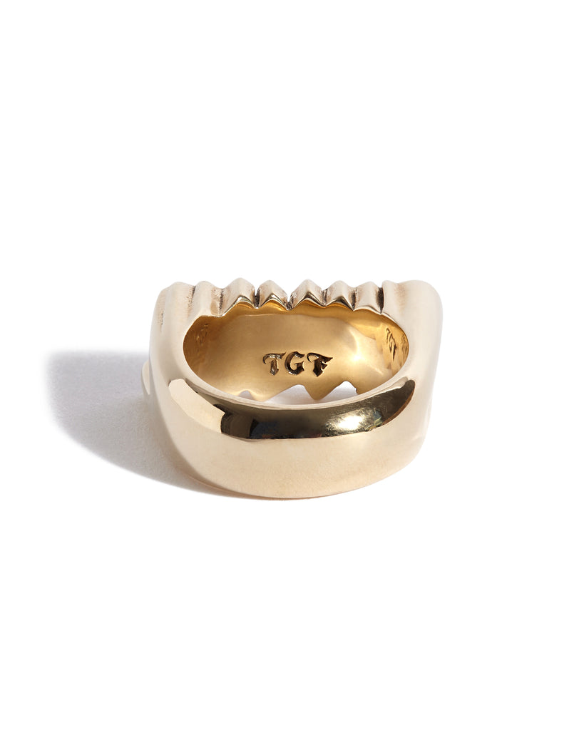 Solid 9ct Gold Mum Ring