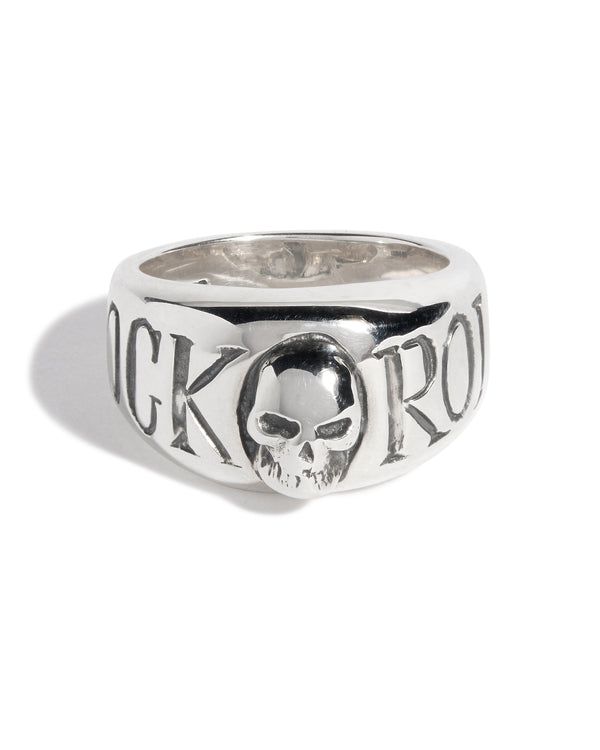 Rock 'n' Roll Skull Ring