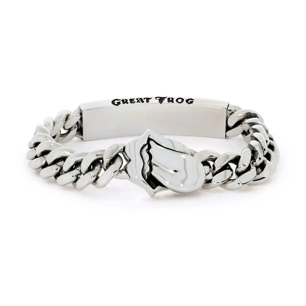 Rolling Stones x TGF Play With Fire Curb Bracelet – The Great Frog Rolling Stones x TGF Play With Fire Curb Bracelet – The Great Frog