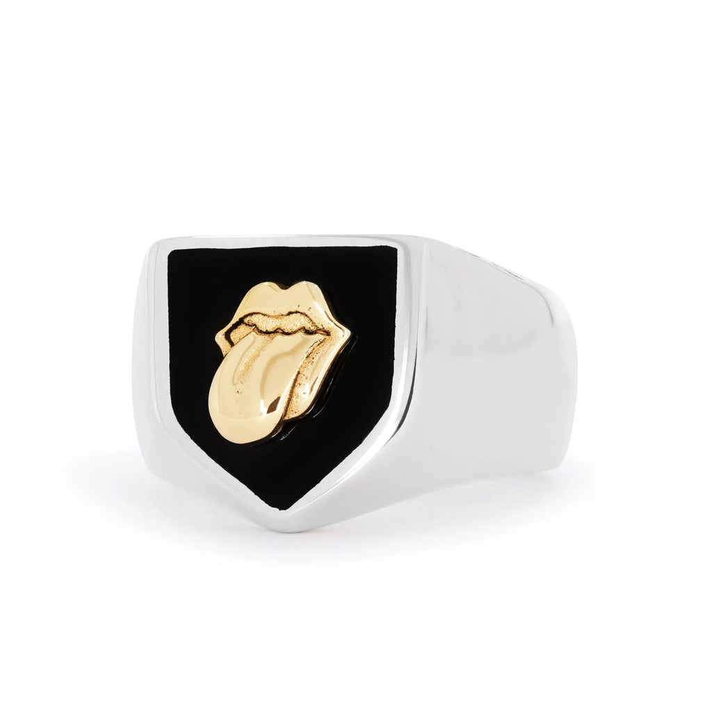 Rolling Stones Tongue Signet