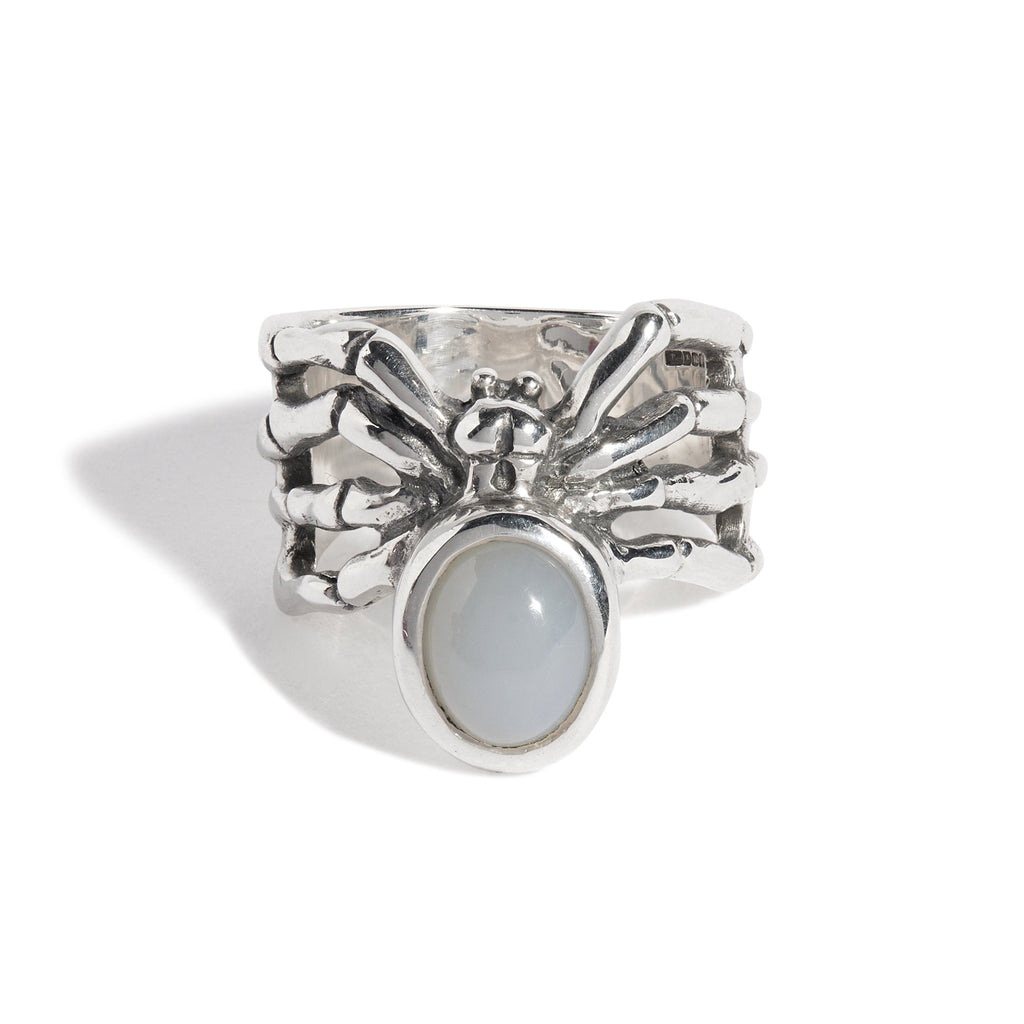 Spider Ring with Gem