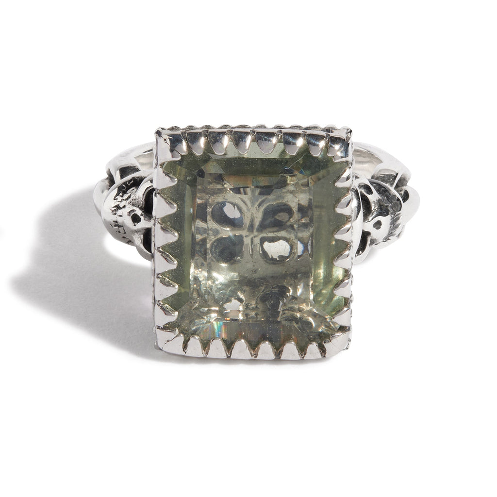 Square Gem Ring