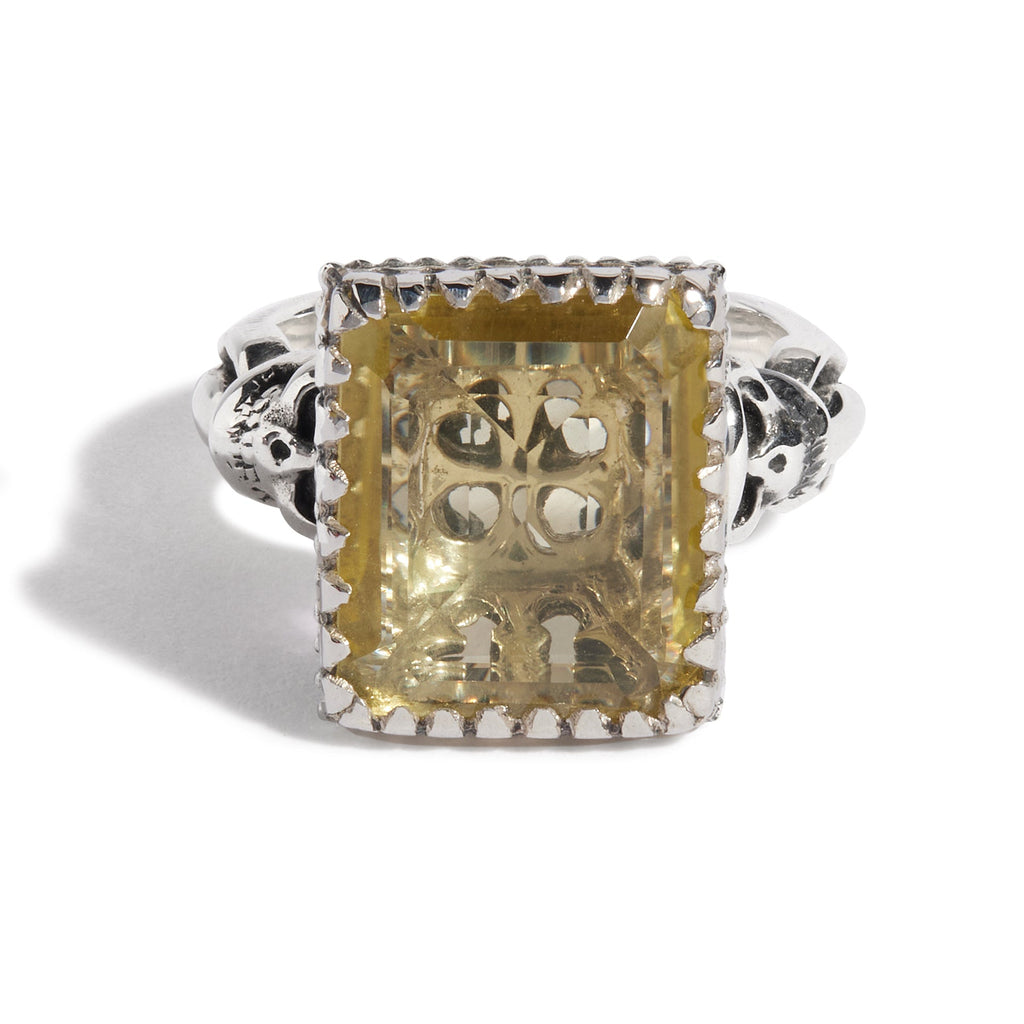 Square Gem Ring