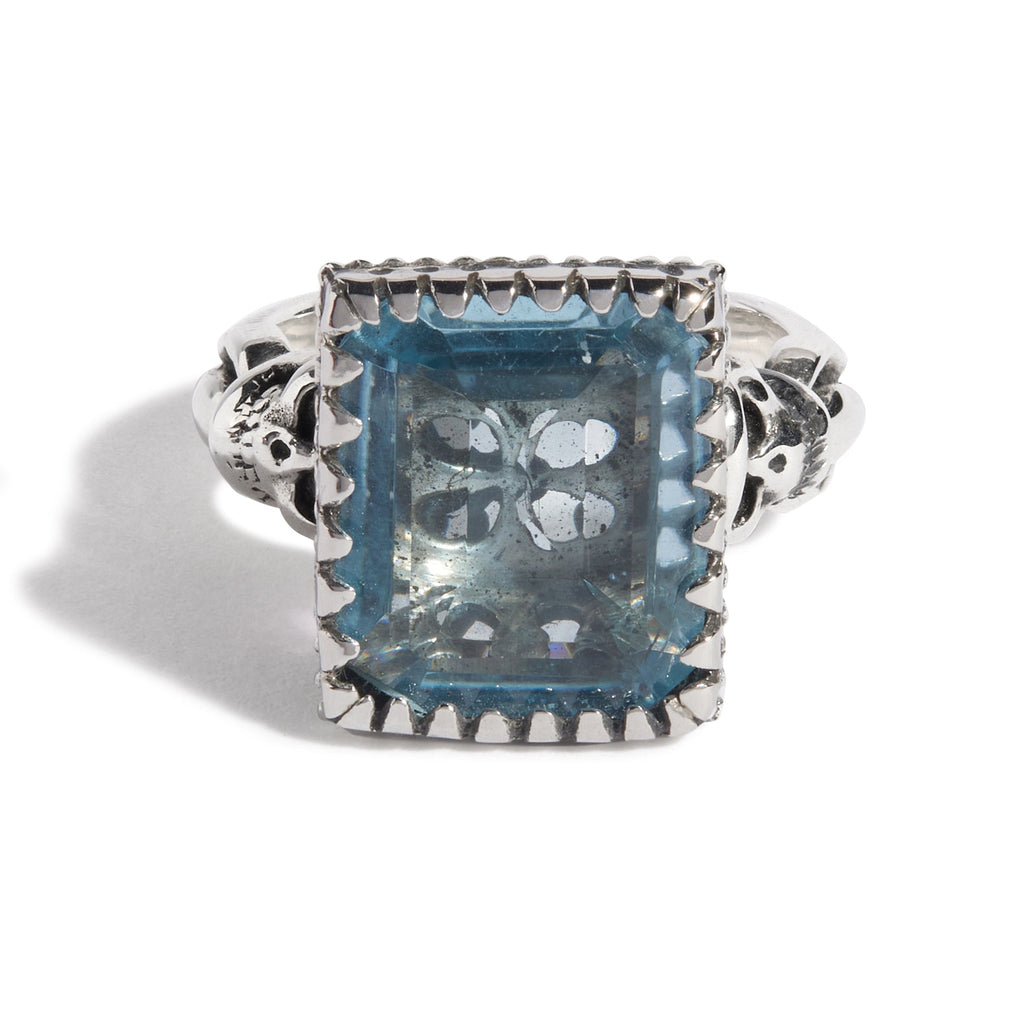 Square Gem Ring