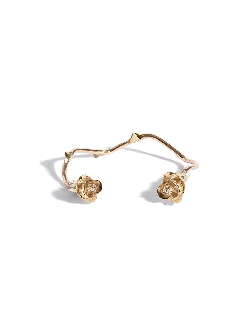 Sammi 'The Rose Amongst Thorns' 9ct Gold Bracelet