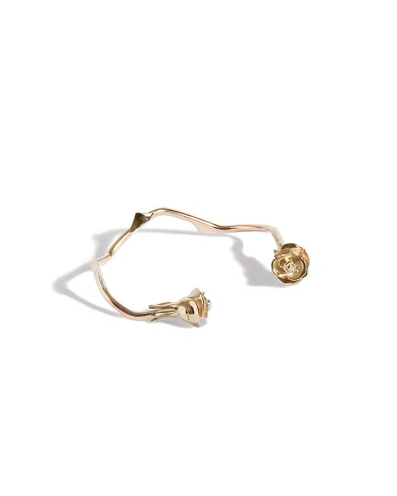 Sammi 'The Rose Amongst Thorns' 9ct Gold Bracelet