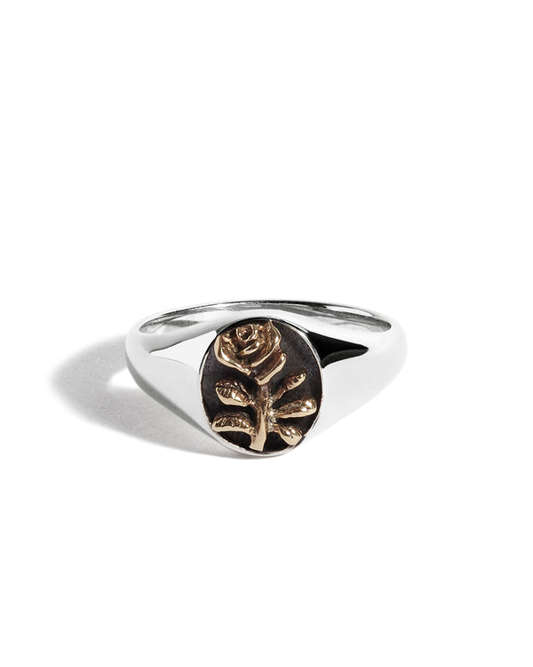 Sammi x TGF Rose Signet Ring