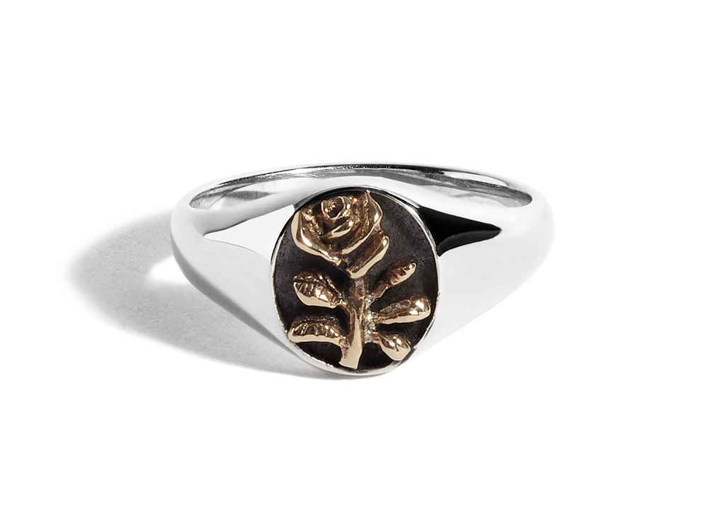 Sammi x TGF Rose Signet Ring