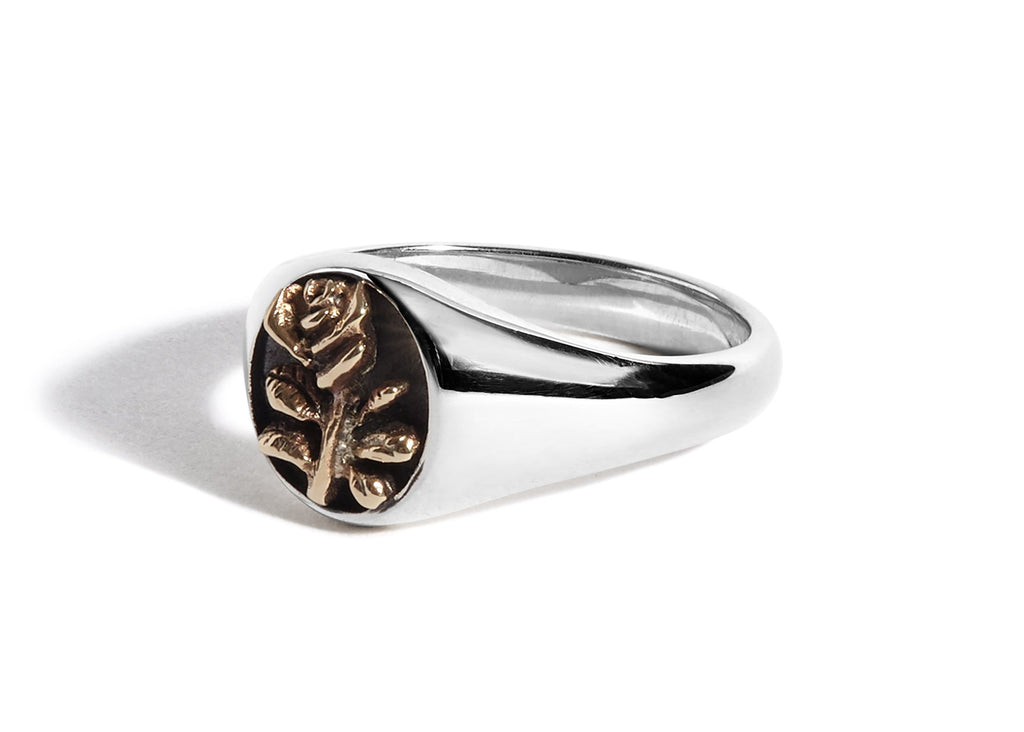 Sammi x TGF Rose Signet Ring