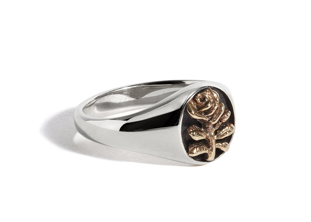 Sammi x TGF Rose Signet Ring
