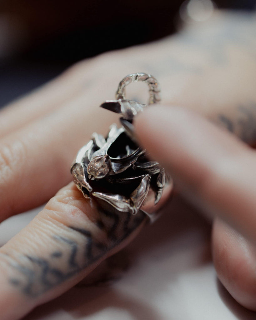 TGF x Emily Malice Scorpion Ring