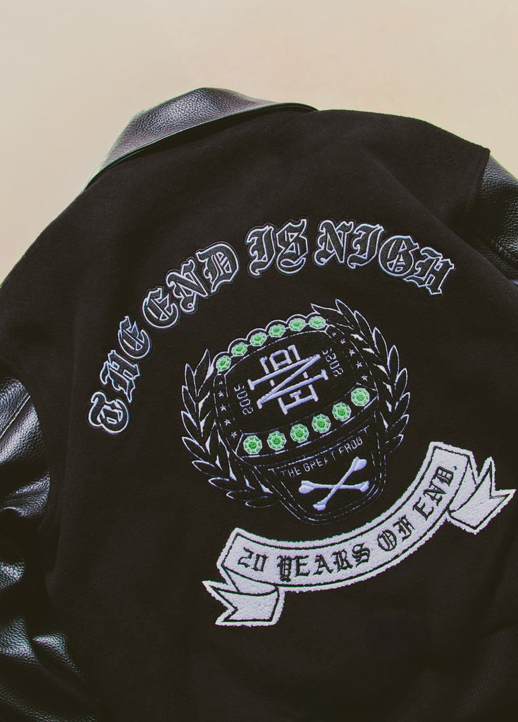 TGF x END. Varsity Jacket