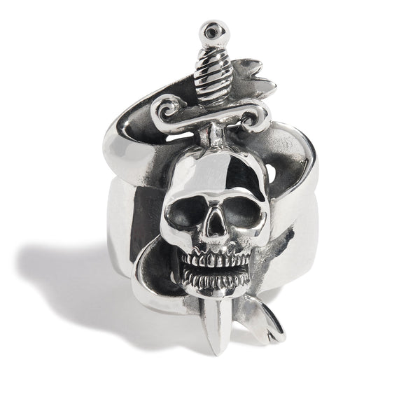 Skull & Dagger Ring – The Great Frog London