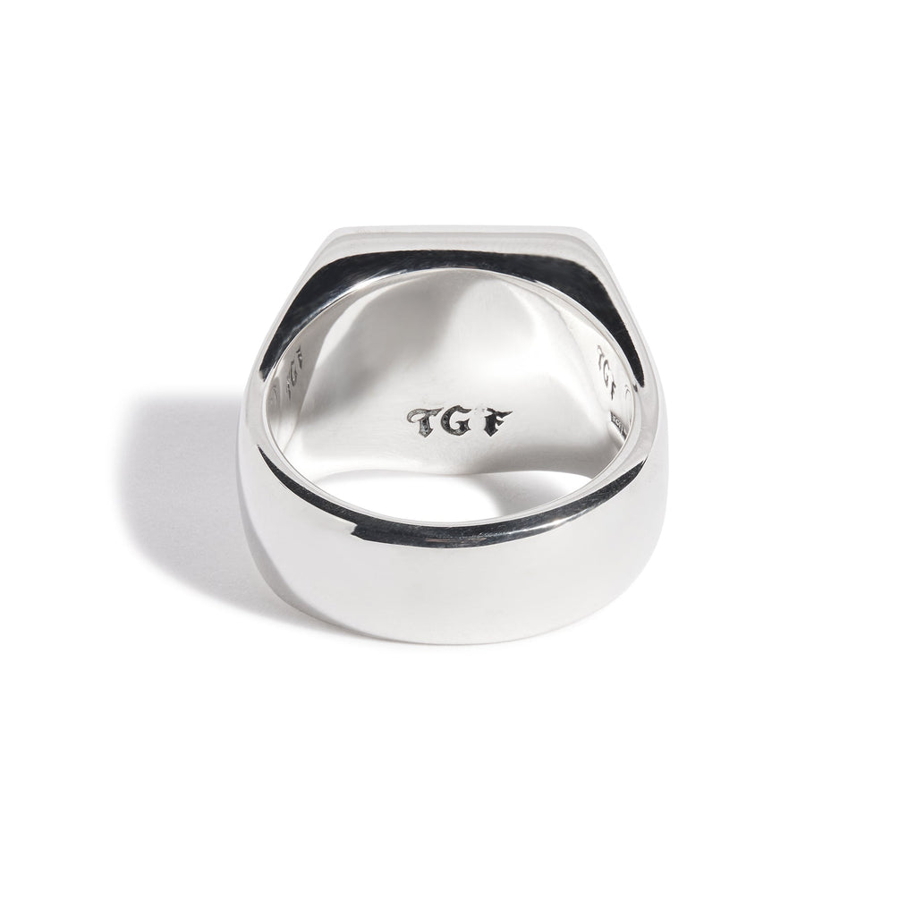 Skull Shield Ring (Sterling Silver Skull)