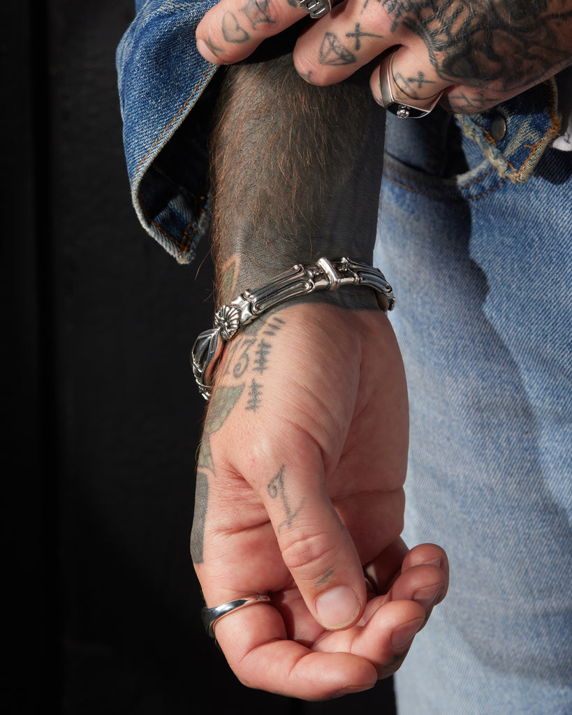 Skull & Dagger Bangle