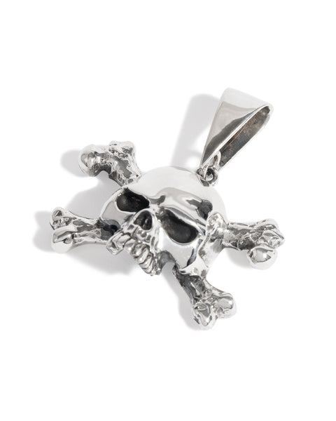 Slash Skull & Crossbones Pendant – The Great Frog London Slash Skull & Crossbones Pendant – The Great Frog London