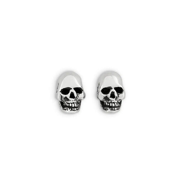 Small Anatomical Skull Studs (Pair)