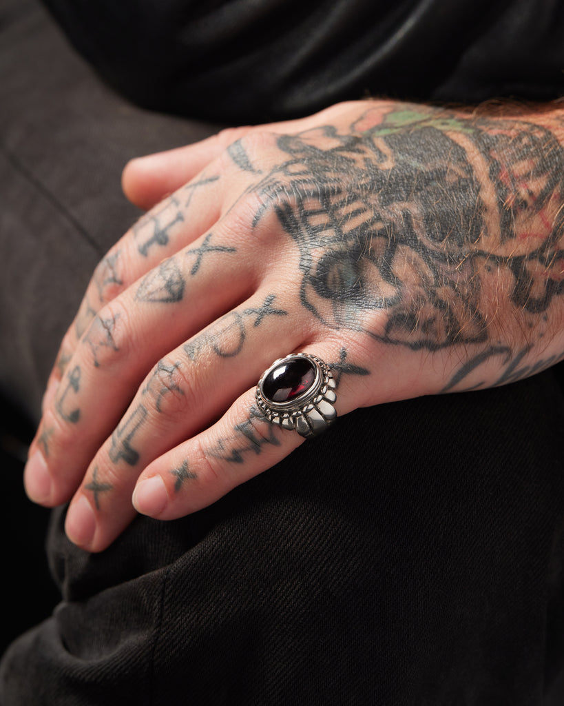 Small Feather Setting Ring