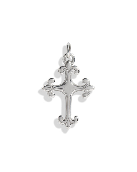 Small Fleur De Lis Cross Pendant – The Great Frog London