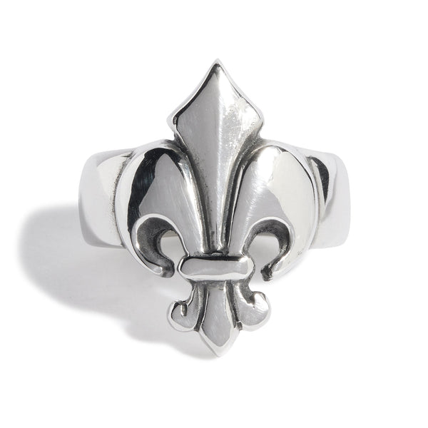 Small Fleur De Lis Ring – The Great Frog London