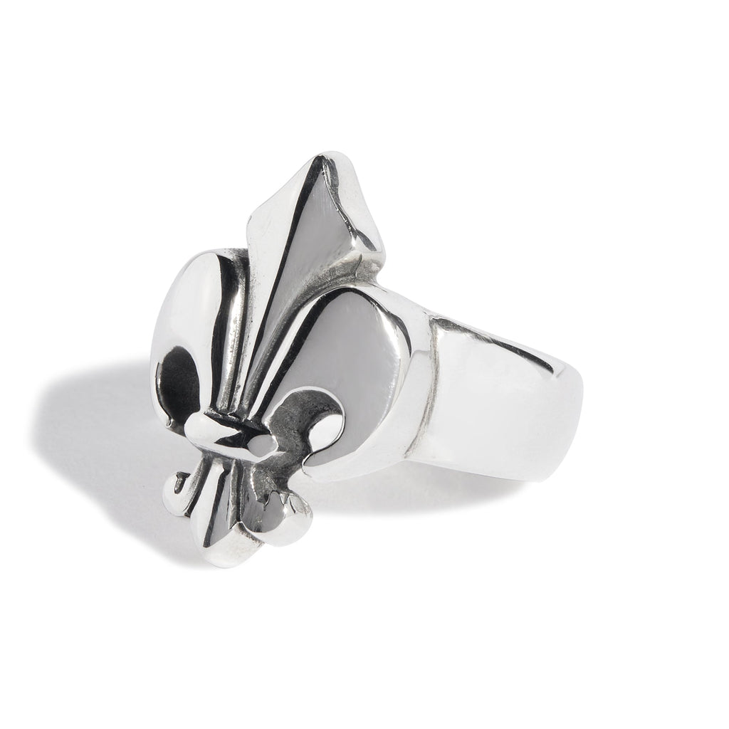 Small Fleur De Lis Ring