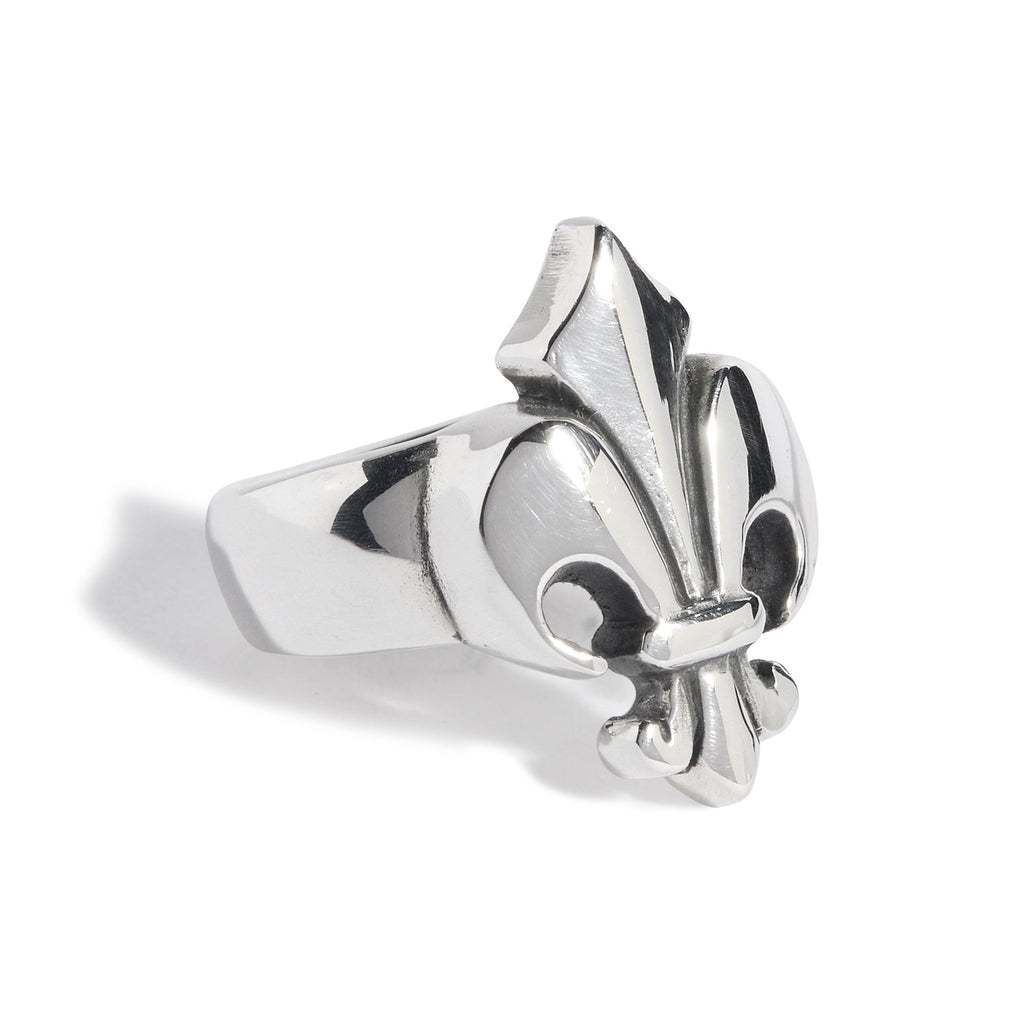 Small Fleur De Lis Ring