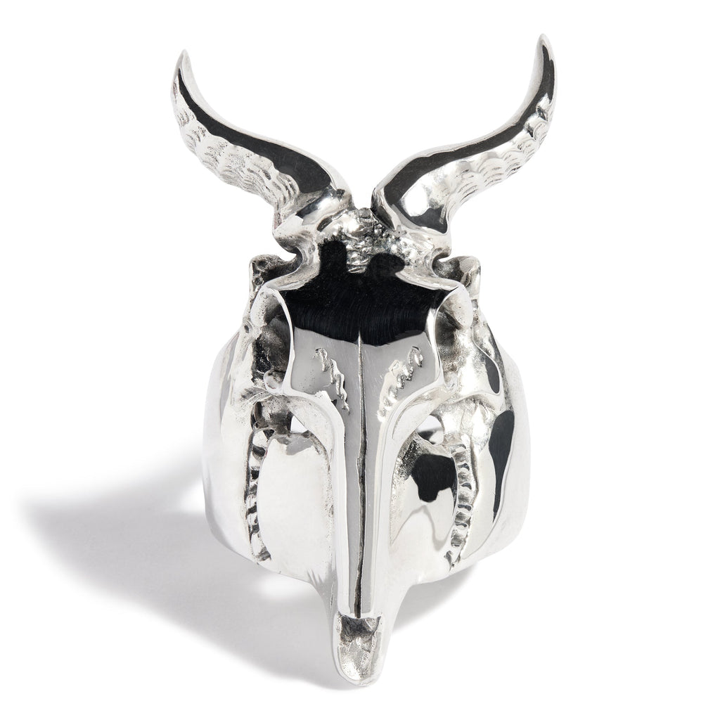 Small Kudu Skull Ring