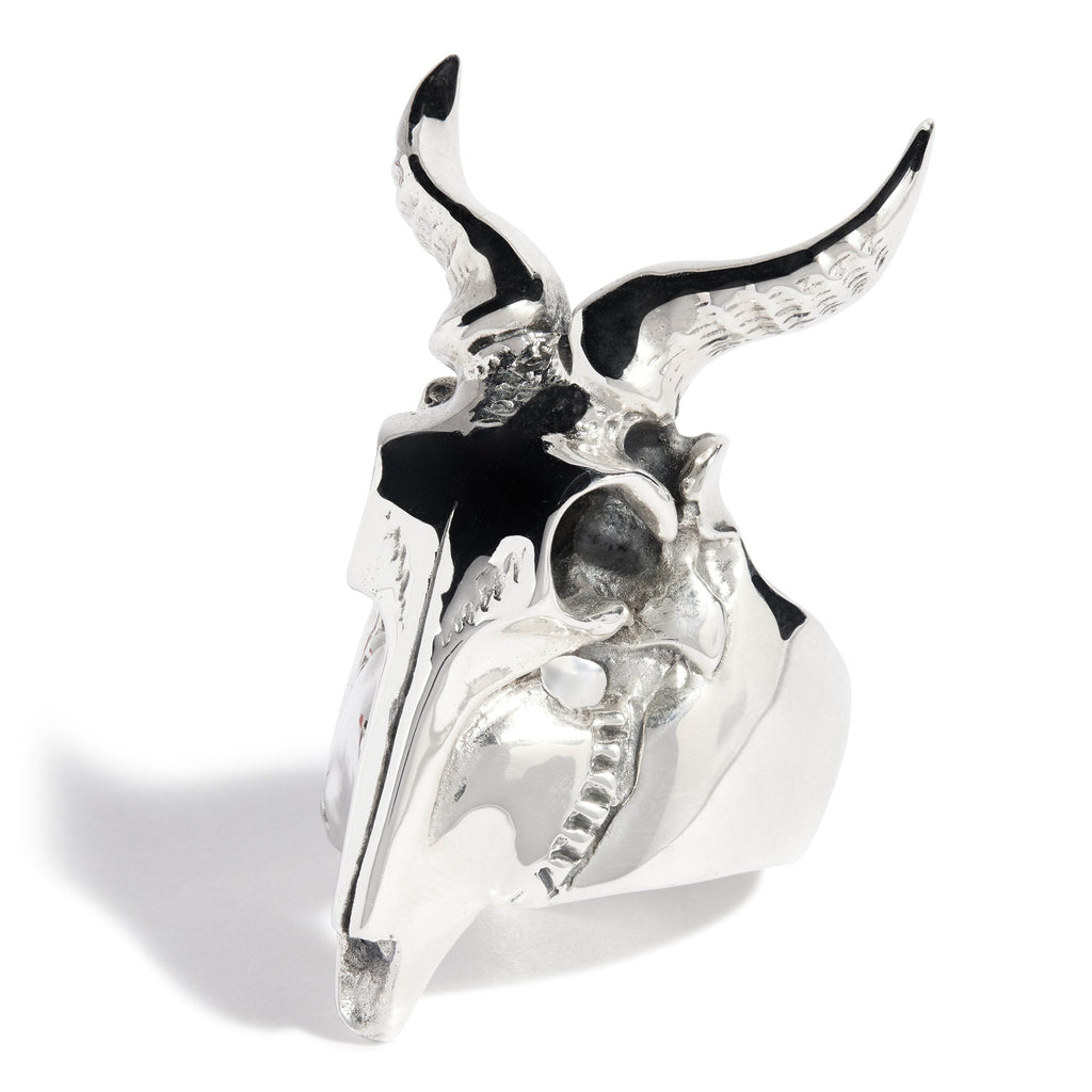 Small Kudu Skull Ring