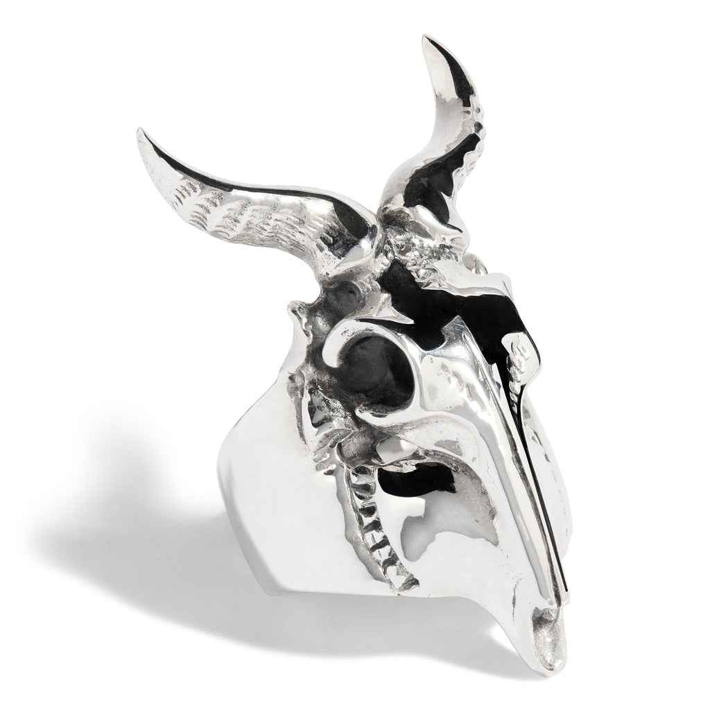 Small Kudu Skull Ring