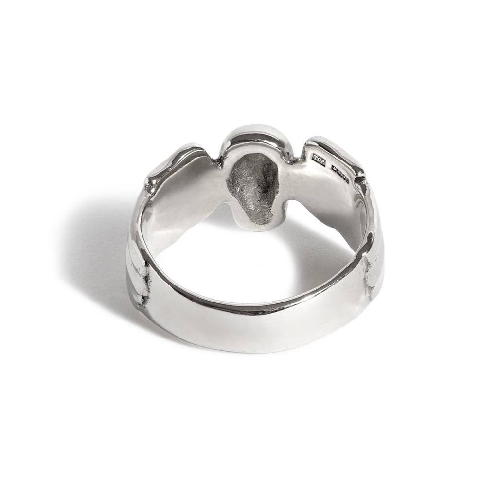 Small Winged Skull Ring