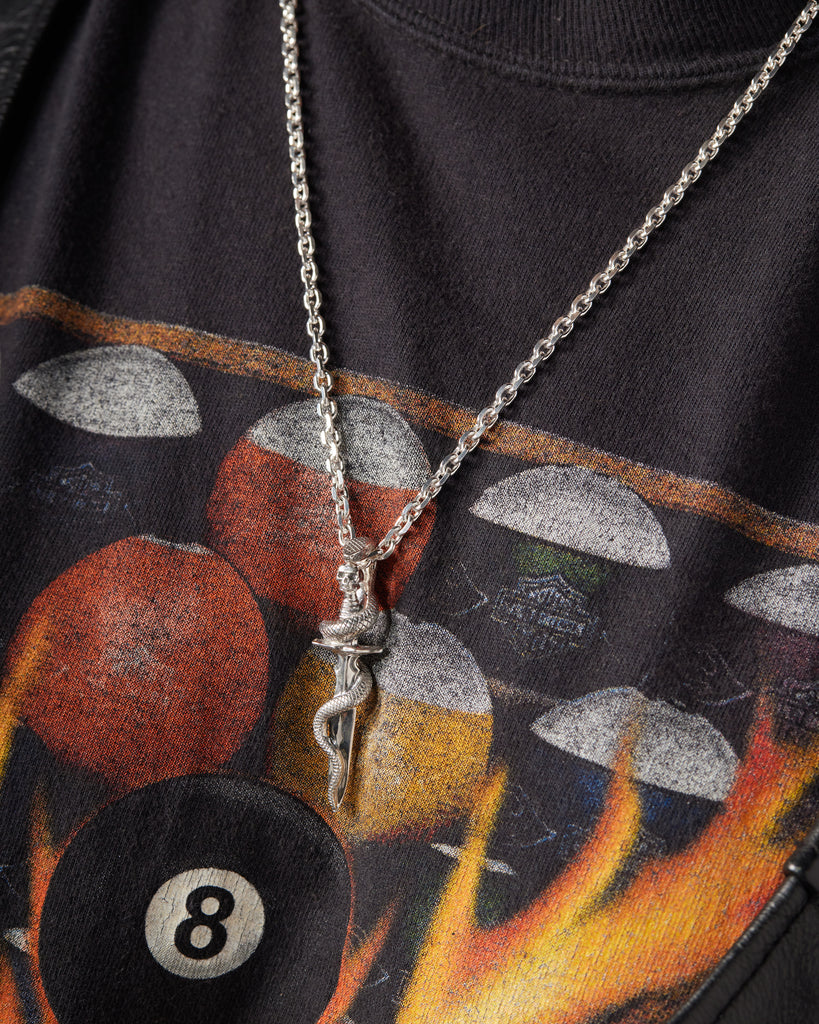 Snake and Dagger Pendant