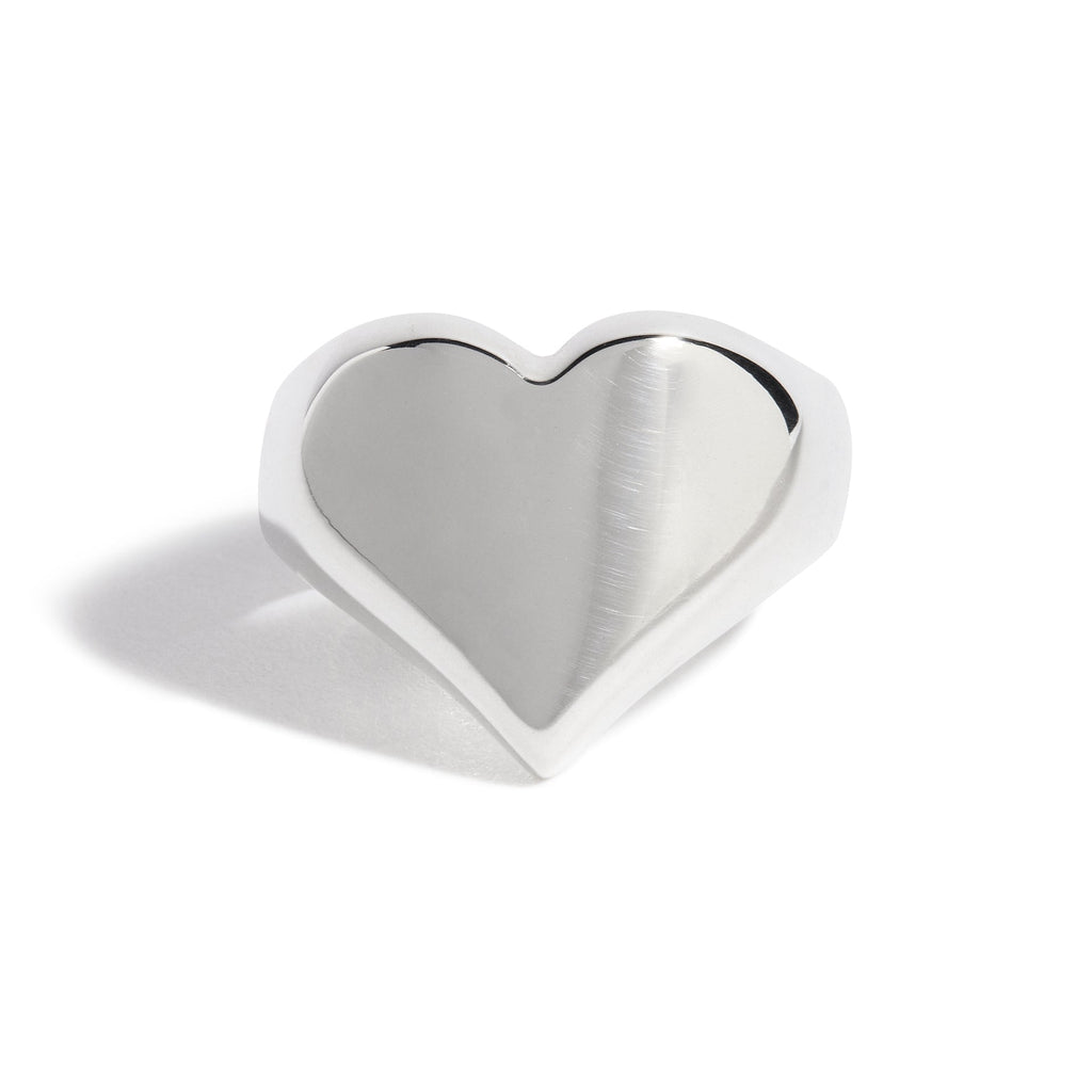 Solid Heart Ring