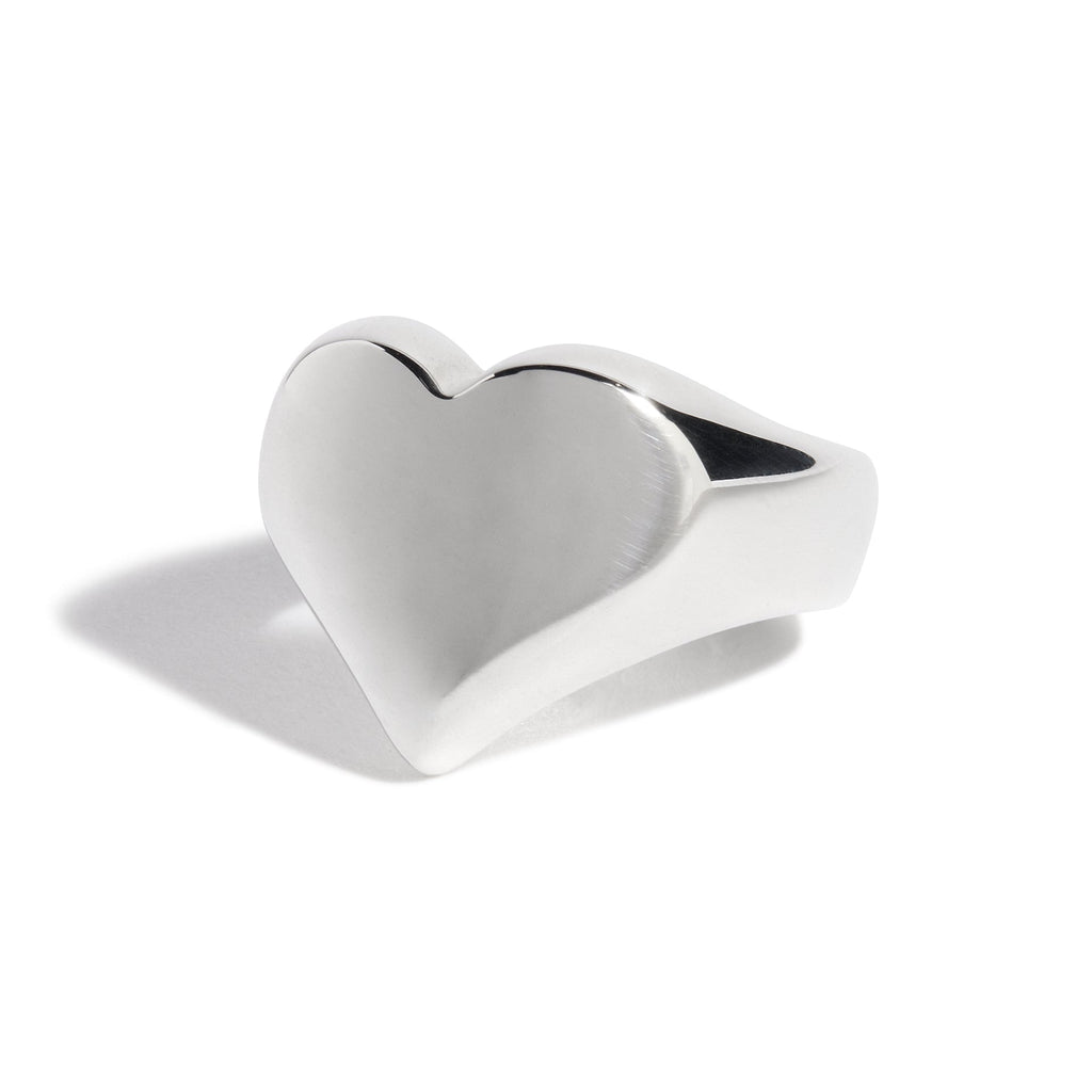Solid Heart Ring