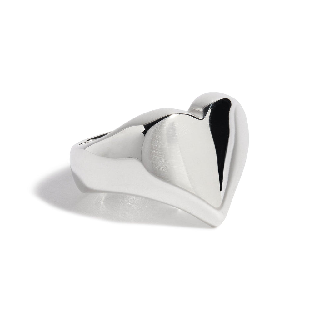 Solid Heart Ring